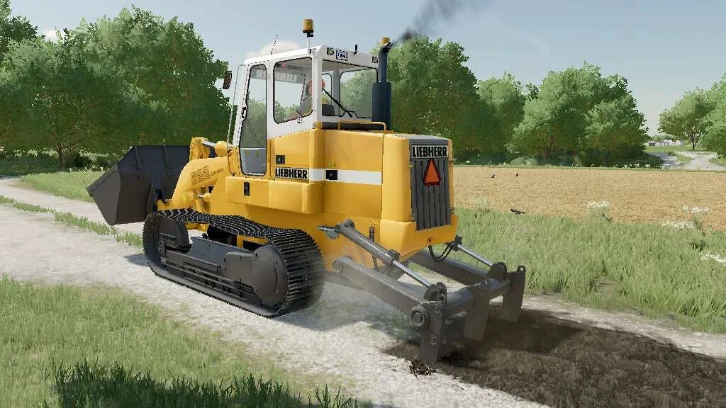 Crawler Loader LIEBHERR 622 Pack v1.0 FS22 FS22 Mod Free Download