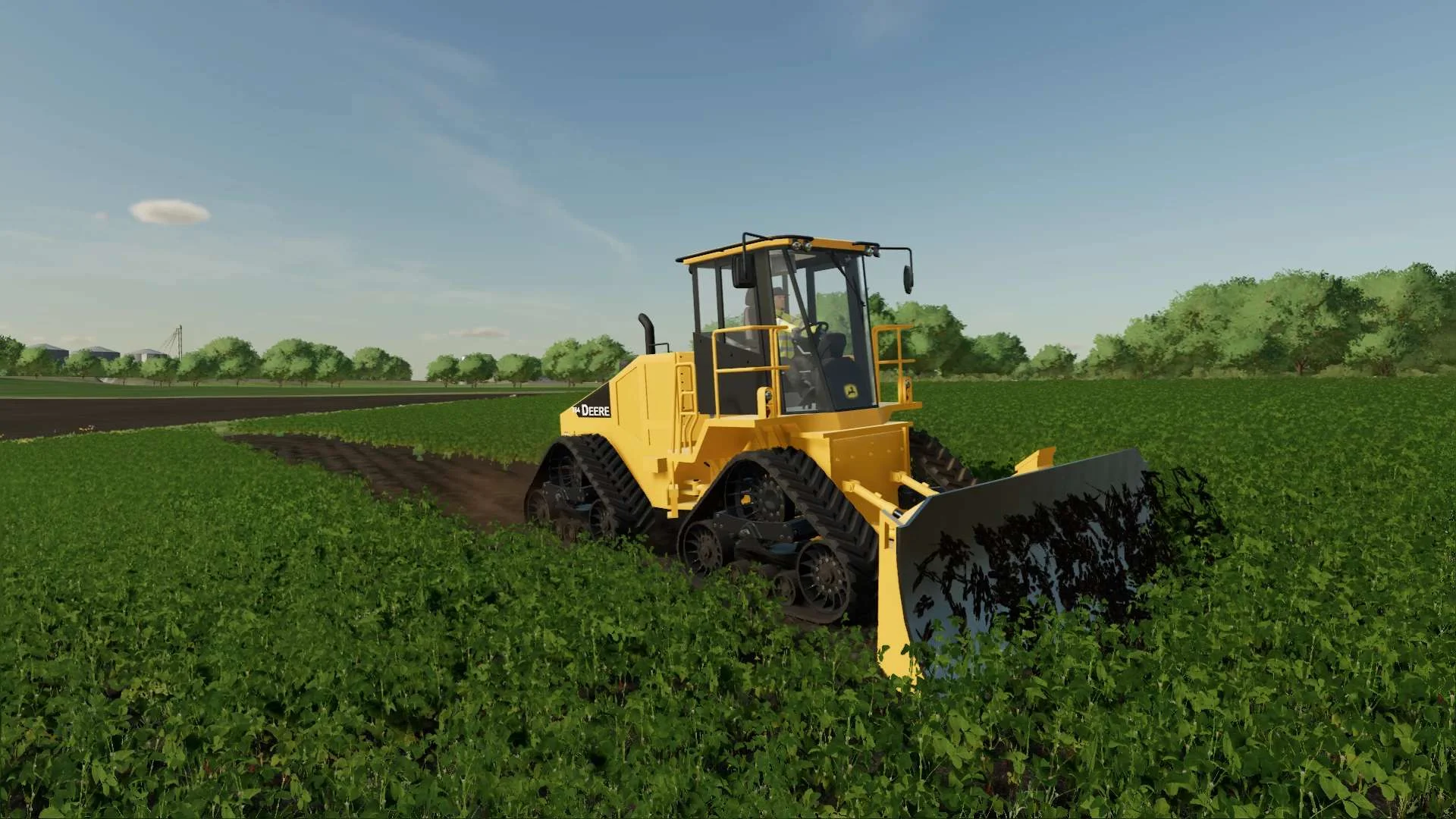 Deere 764 Speed Dozer w/ Plow Function v1.0 FS22 FS22 Mod Free Download