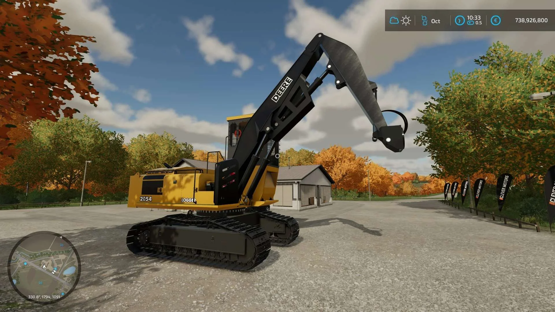 Deeretachi Buttontop Loader v1.0 FS22 FS22 Mod Free Download
