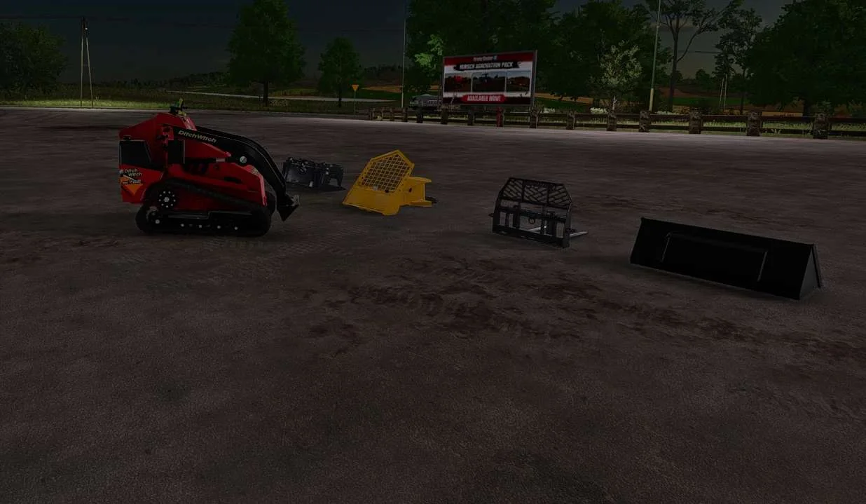 Ditch Witch SK752 CHS V1.0 FS22 FS22 Mod Free Download