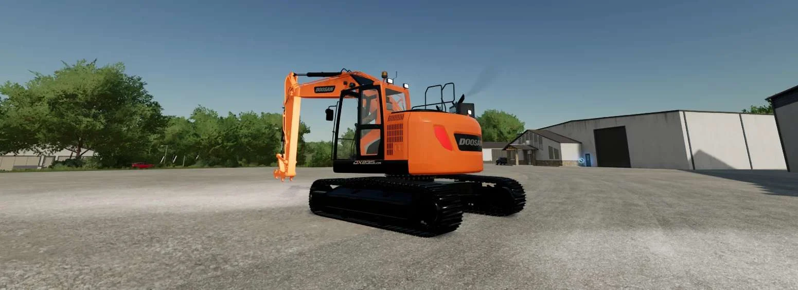 Doosan 235LCR v1.0 FS22 FS22 Mod Free Download