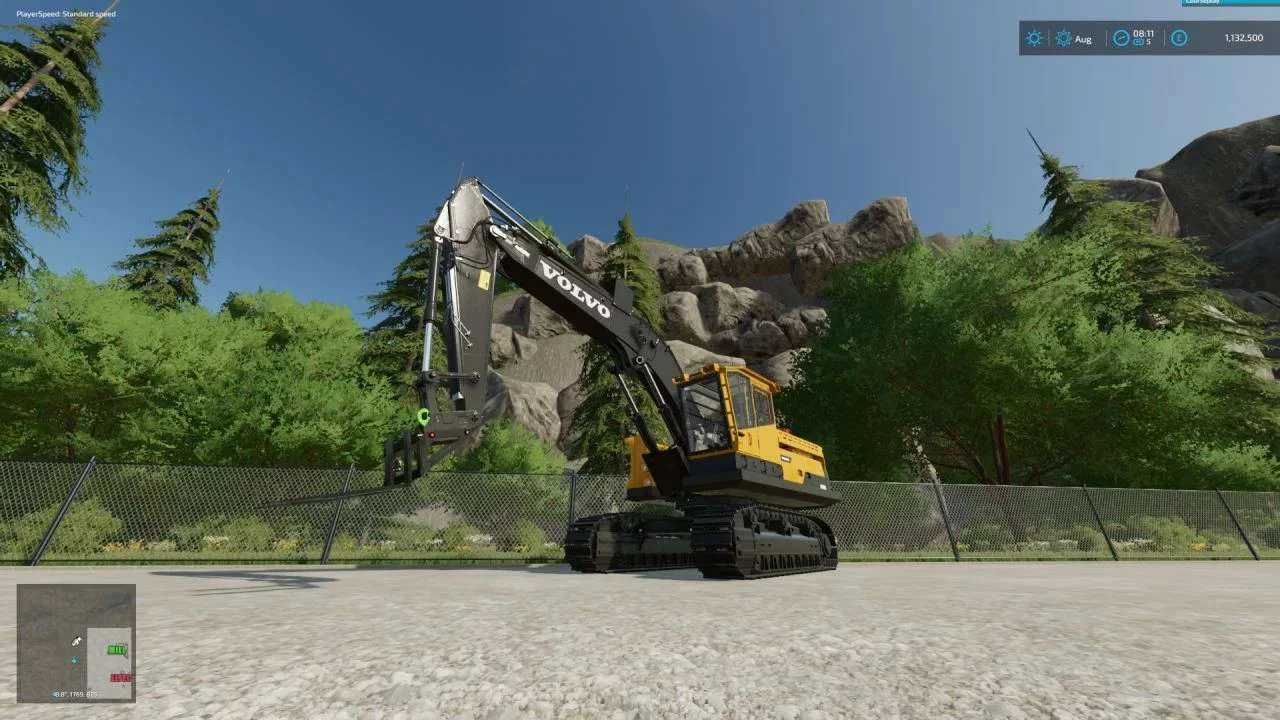 Excavator forks v1.0 FS22 FS22 Mod Free Download