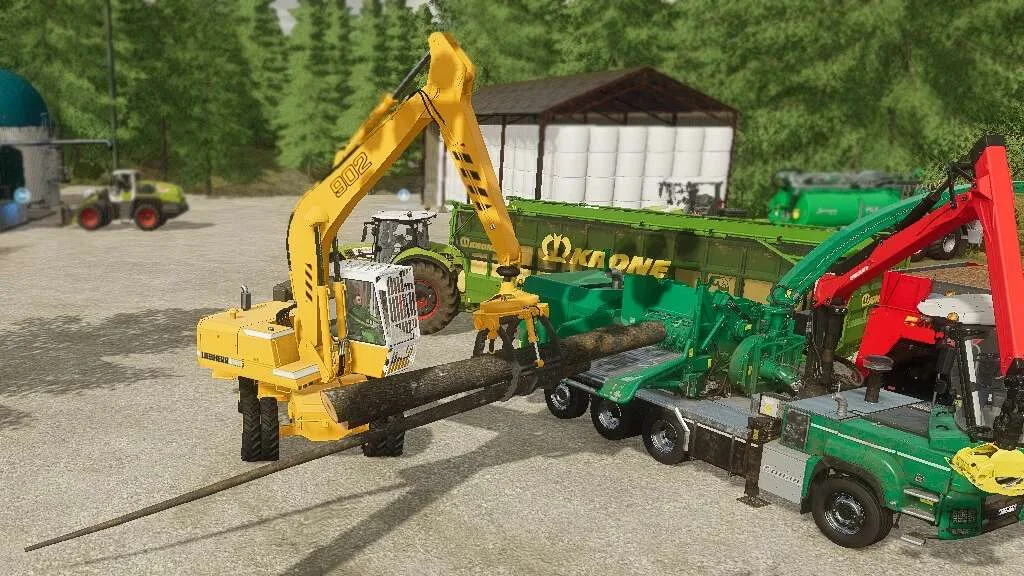 Excavator Liebherr 902 Pack v1.0 FS22 FS22 Mod Free Download