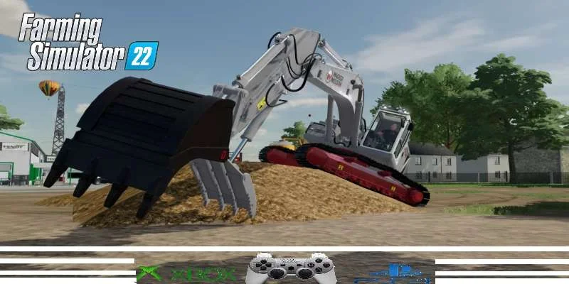 EXCAVATOR WACKER NEUSON v1.0 FS22 FS22 Mod Free Download
