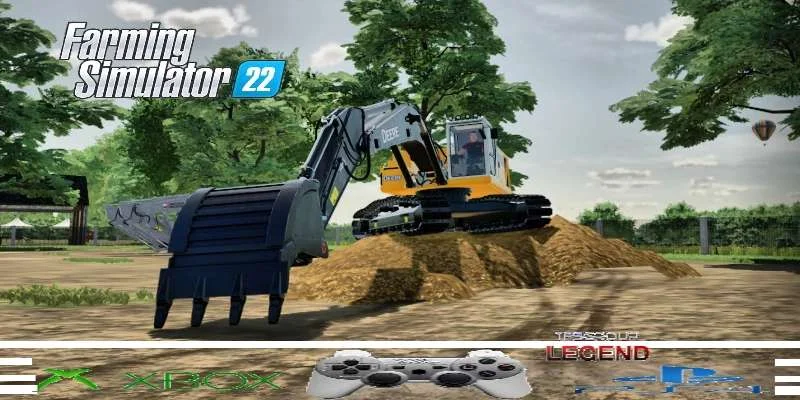 EXCAVATRICE DEERE 320C v1.0 FS22 FS22 Mod Free Download