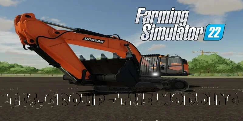EXCAVATRICE DOOSAN 120T v1.0 FS22 FS22 Mod Free Download