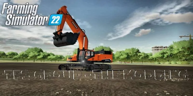 EXCAVATRICE DOOSAN 90T v1.0 FS22 FS22 Mod Free Download