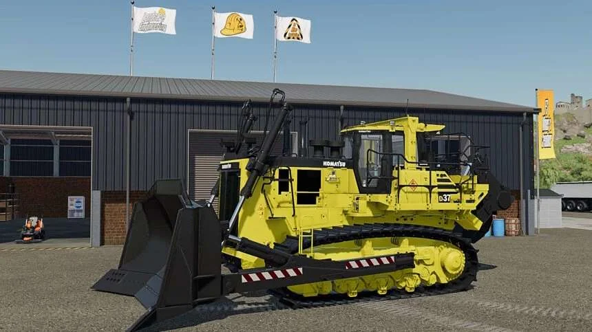 FS Miners Komatsu D375 for Console v1.0 FS22 FS22 Mod Free Download