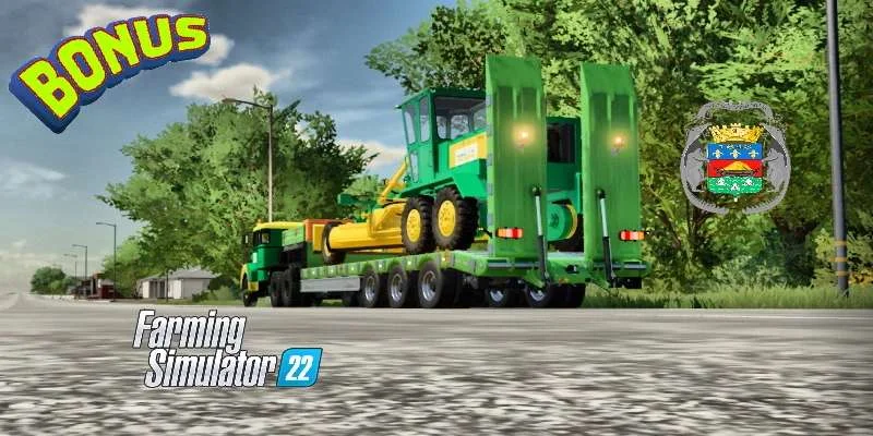 GRADER RIBAL TP v1.0 FS22 FS22 Mod Free Download