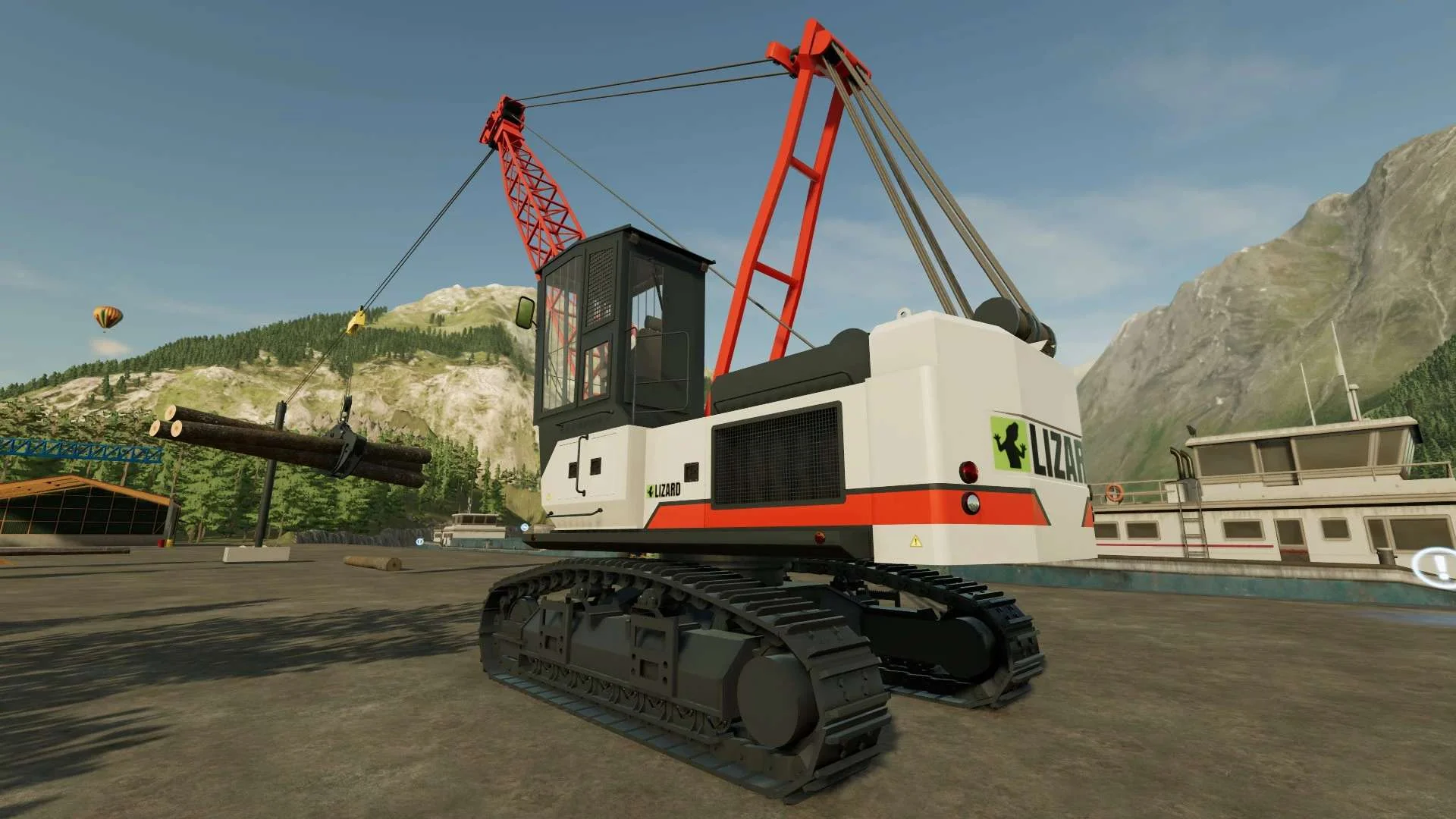 Grapple Yarder v1.0 FS22 FS22 Mod Free Download