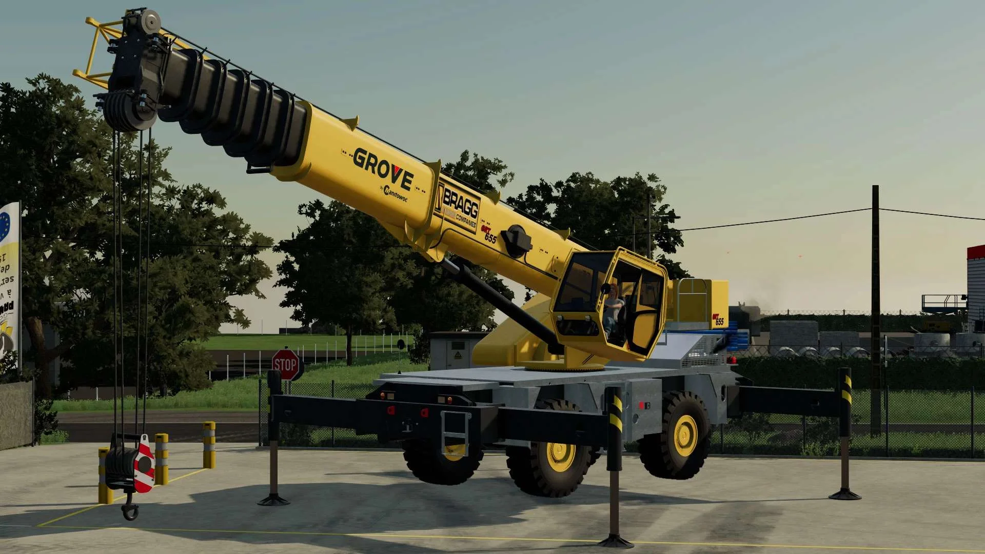 Grove GRT 655 v1.0 FS22 FS22 Mod Free Download