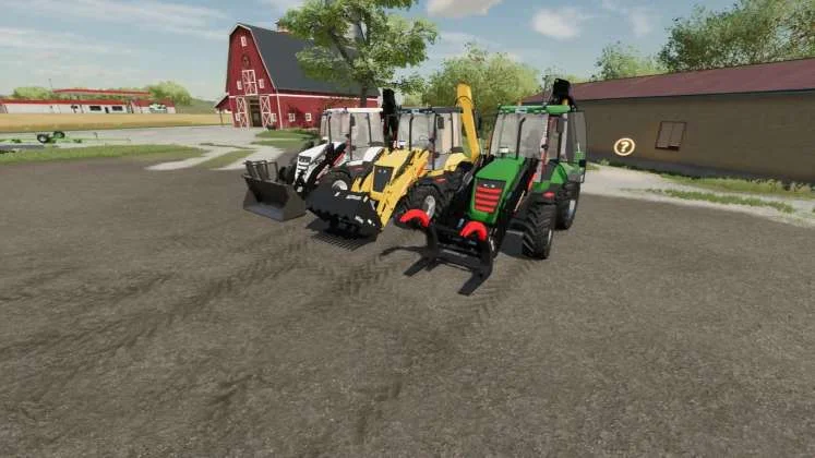 Hidromek 102 Backhoe Loader v1.0 FS22 FS22 Mod Free Download