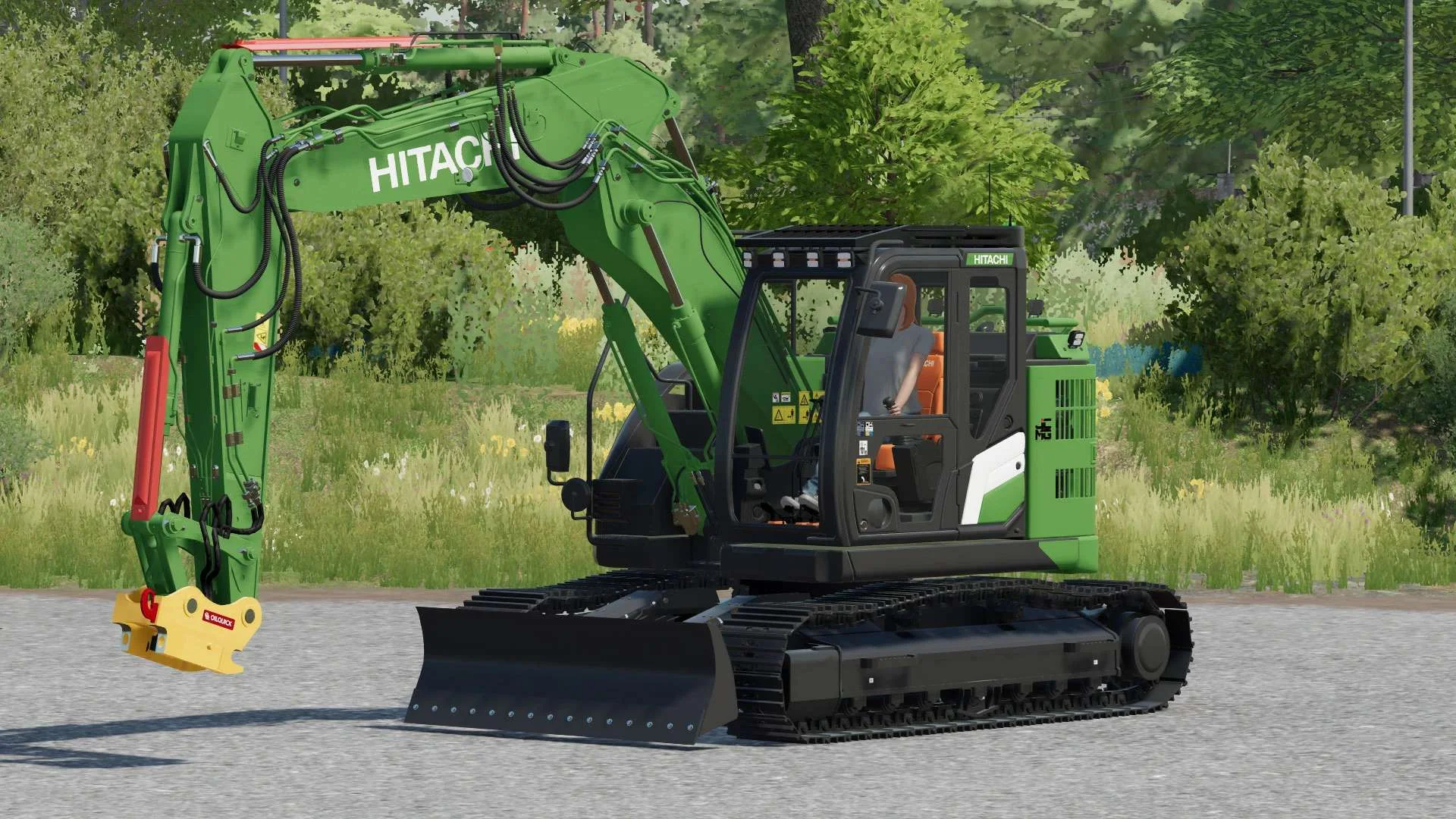 Hitachi 135 US v1.0 FS22 FS22 Mod Free Download