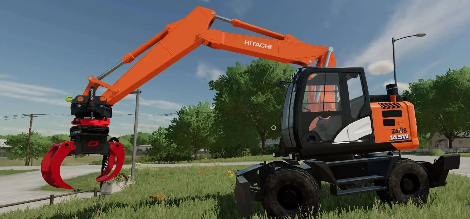 HITACHI 145W v2.0 FS22 FS22 Mod Free Download