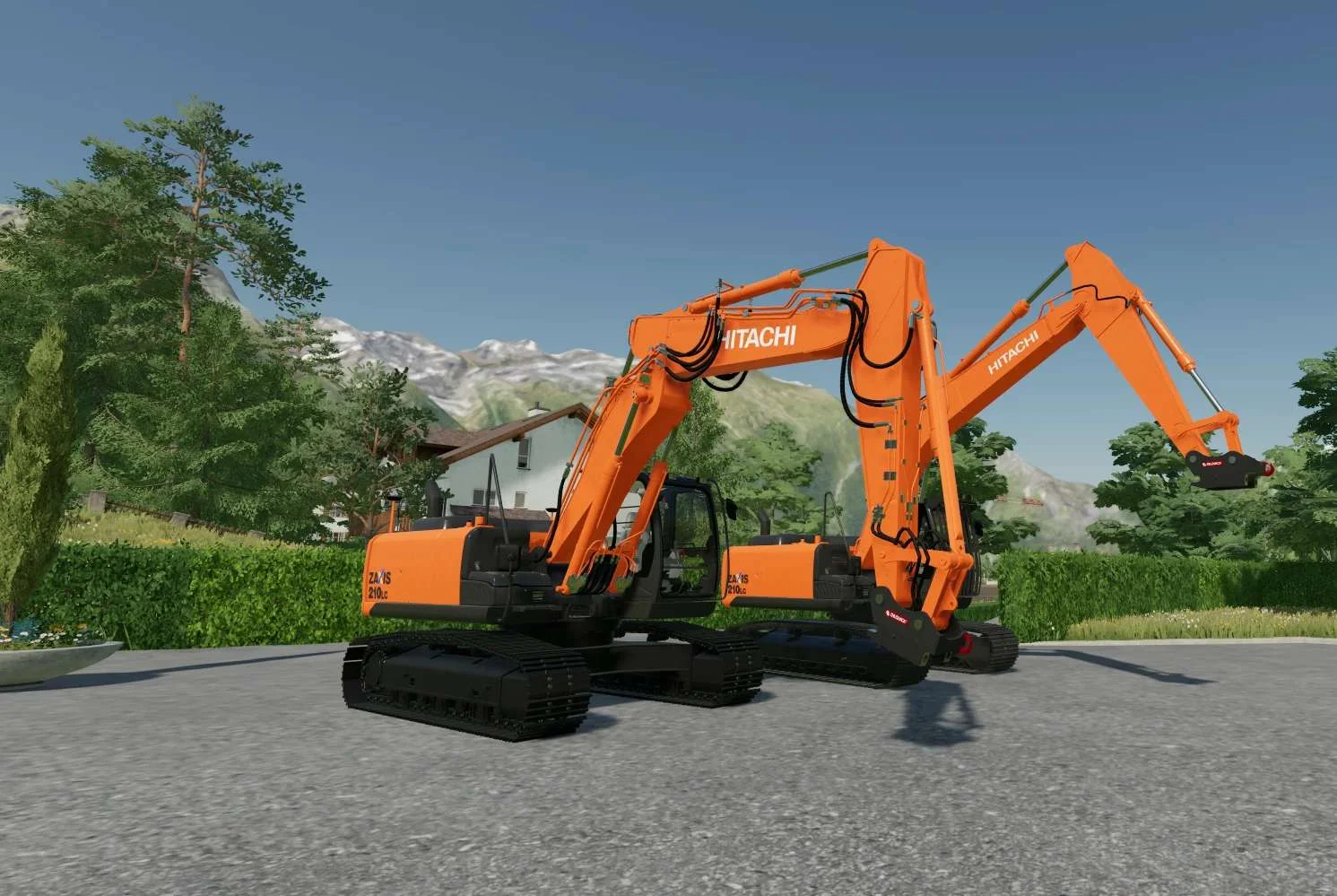 Hitachi 210 VA v1.0 FS22 FS22 Mod Free Download