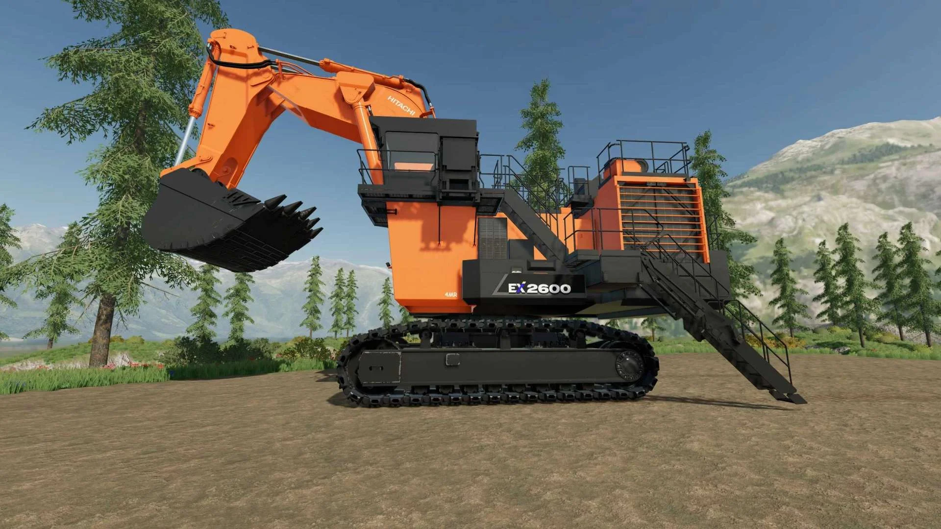 Hitachi 2600 EX v1.0 FS22 FS22 Mod Free Download