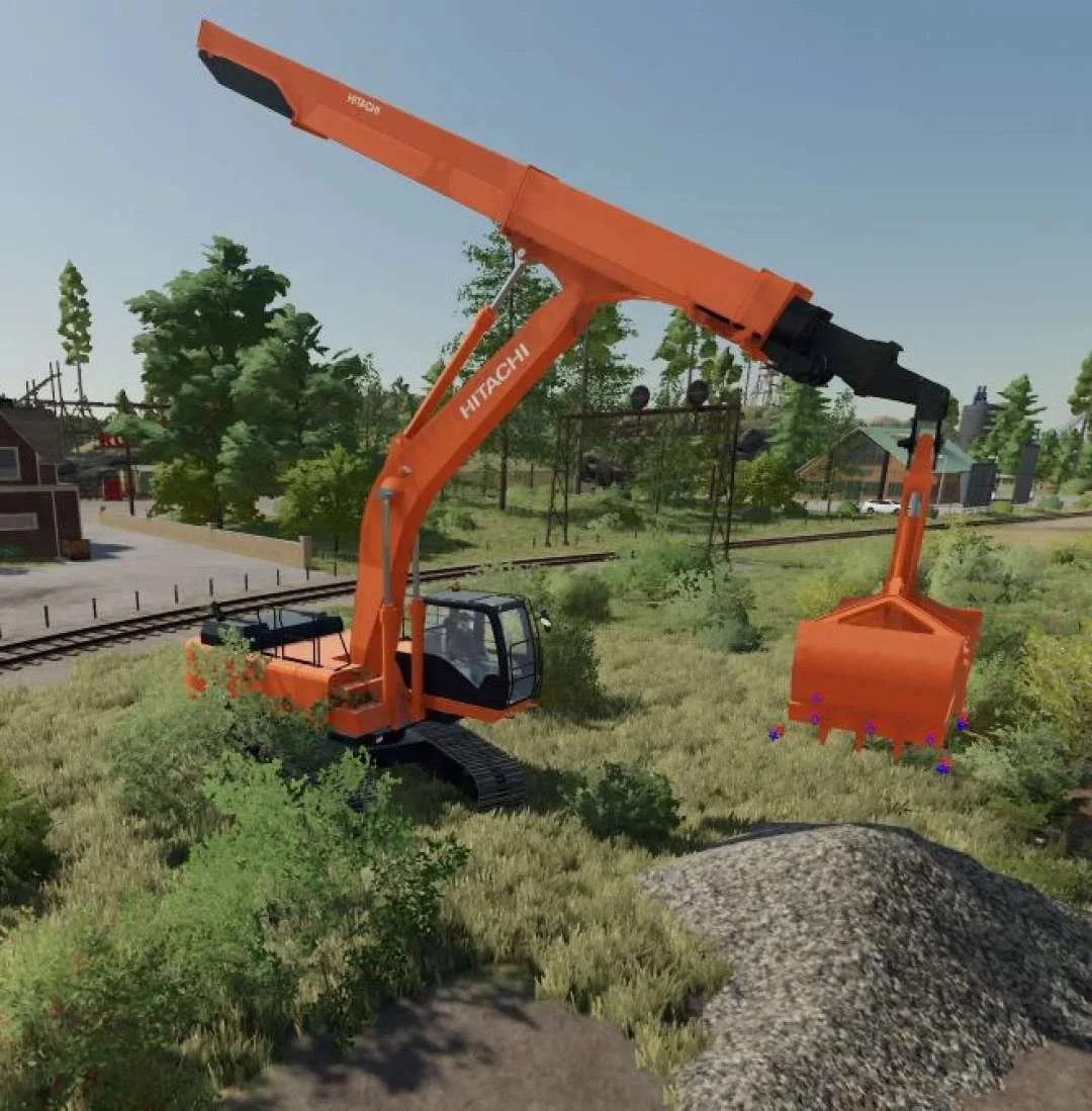 Hitachi 350 LC v1.0 FS22 FS22 Mod Free Download