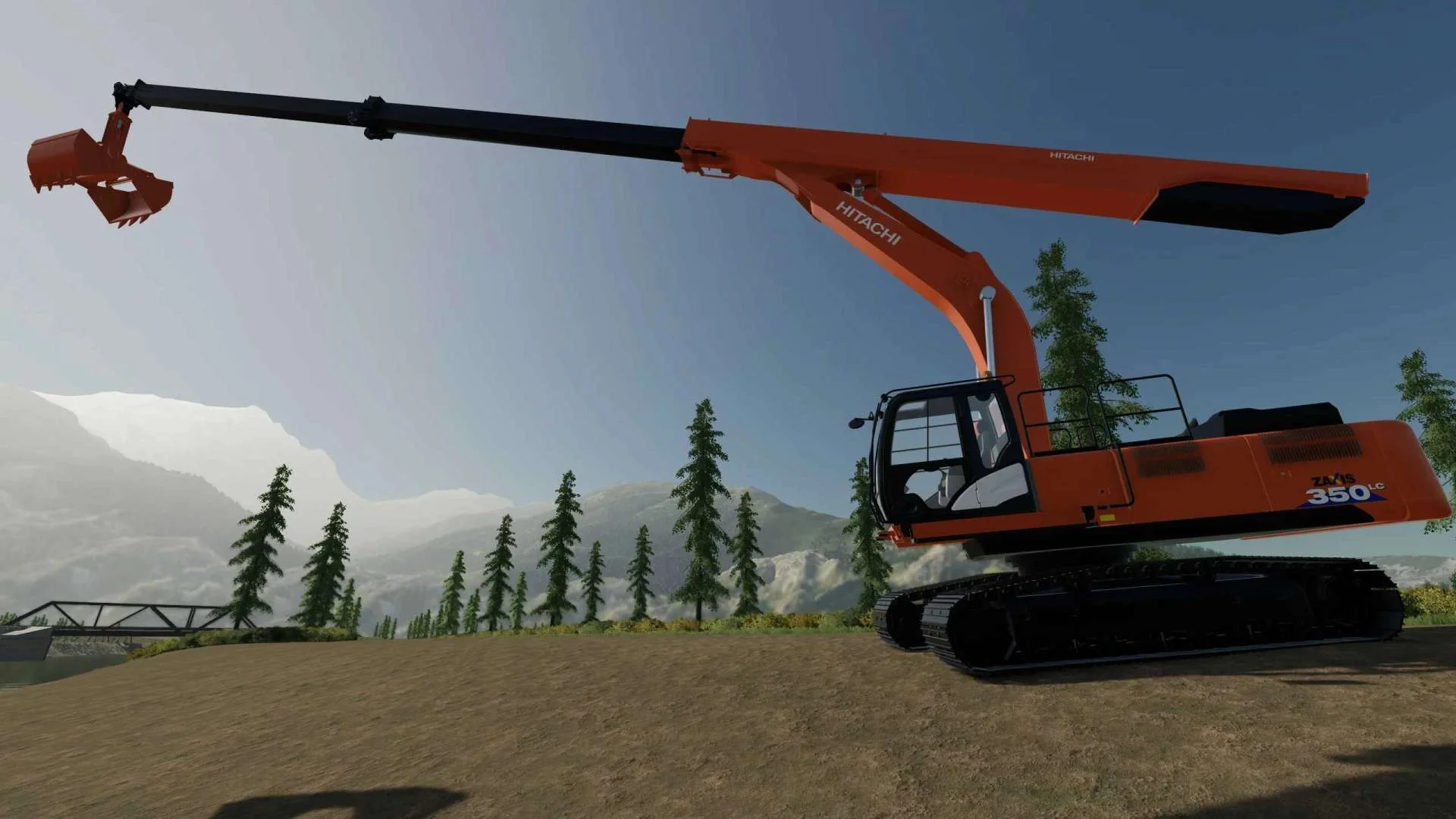 Hitachi 350 Telescope v1.0 FS22 FS22 Mod Free Download