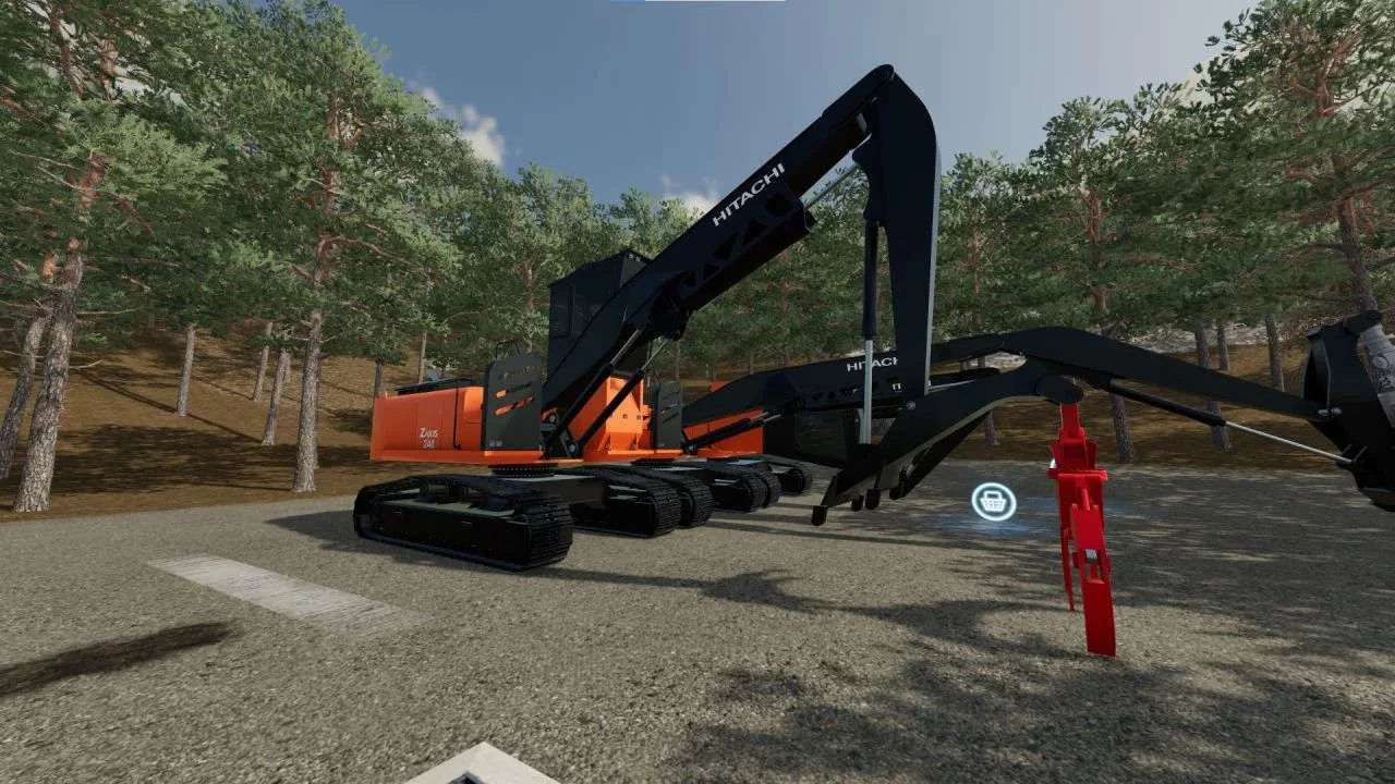 Hitachi ZX240F-3 v1.0.6 FS22 FS22 Mod Free Download