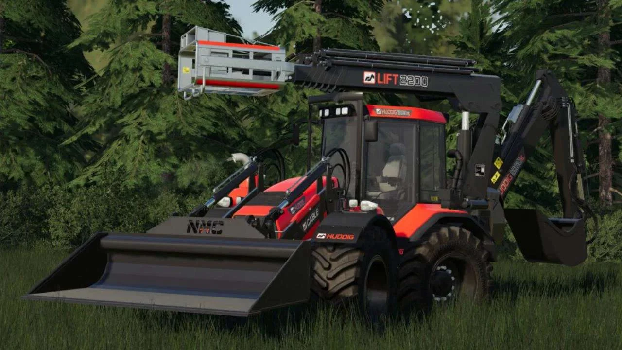 Huddig 1260e v1.0 FS22 FS22 Mod Free Download