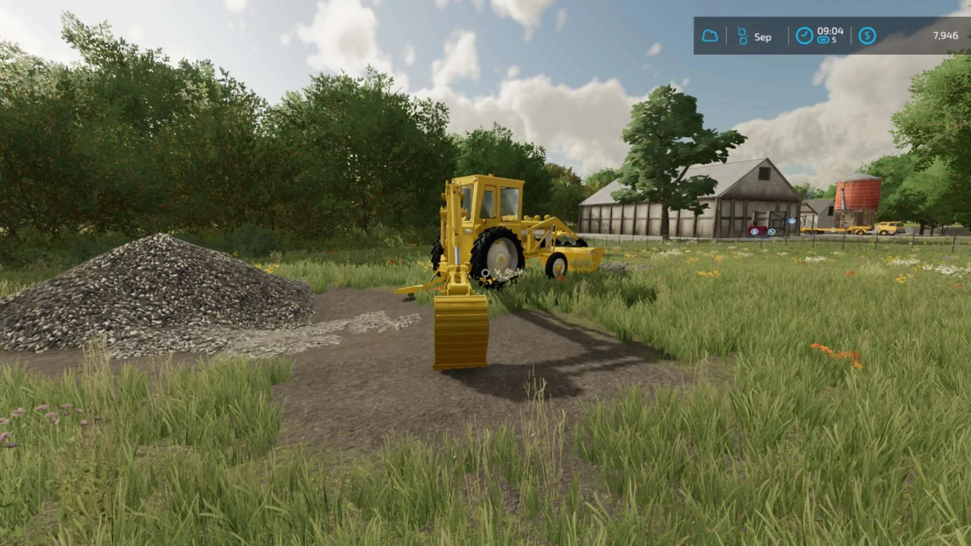 International Harvester 340 Utility Backhoe V1.0 FS22 FS22 Mod Free Download