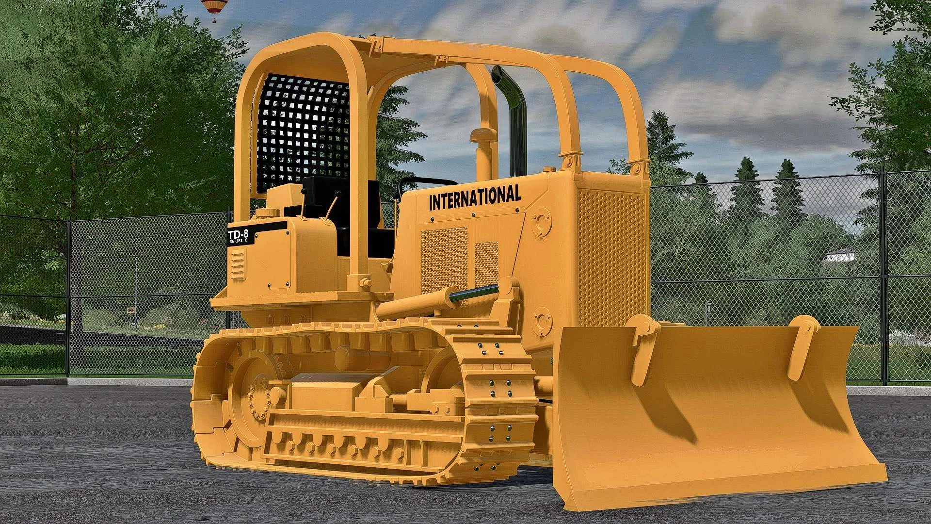 International TD8E v1.0 FS22 FS22 Mod Free Download