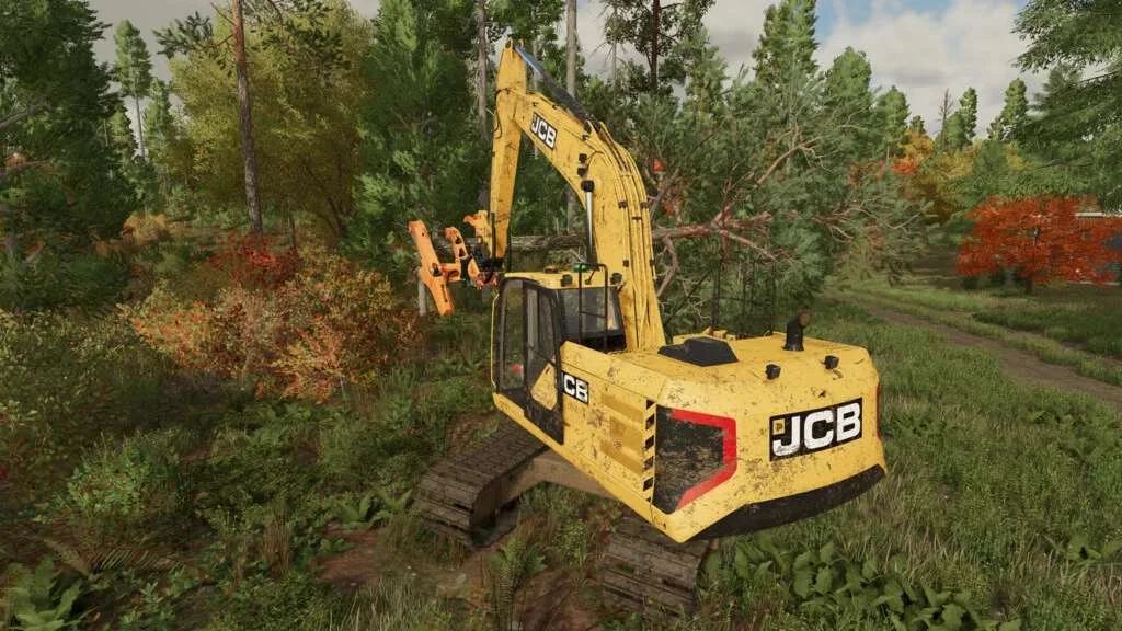 JCB 220X Excavator v1.0.0.2 FS22 FS22 Mod Free Download