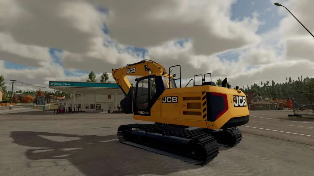JCB 220X Excavator v1.0 FS22 FS22 Mod Free Download