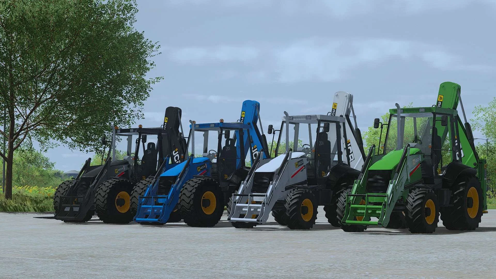 JCB CX Pack v1.0 FS22 FS22 Mod Free Download