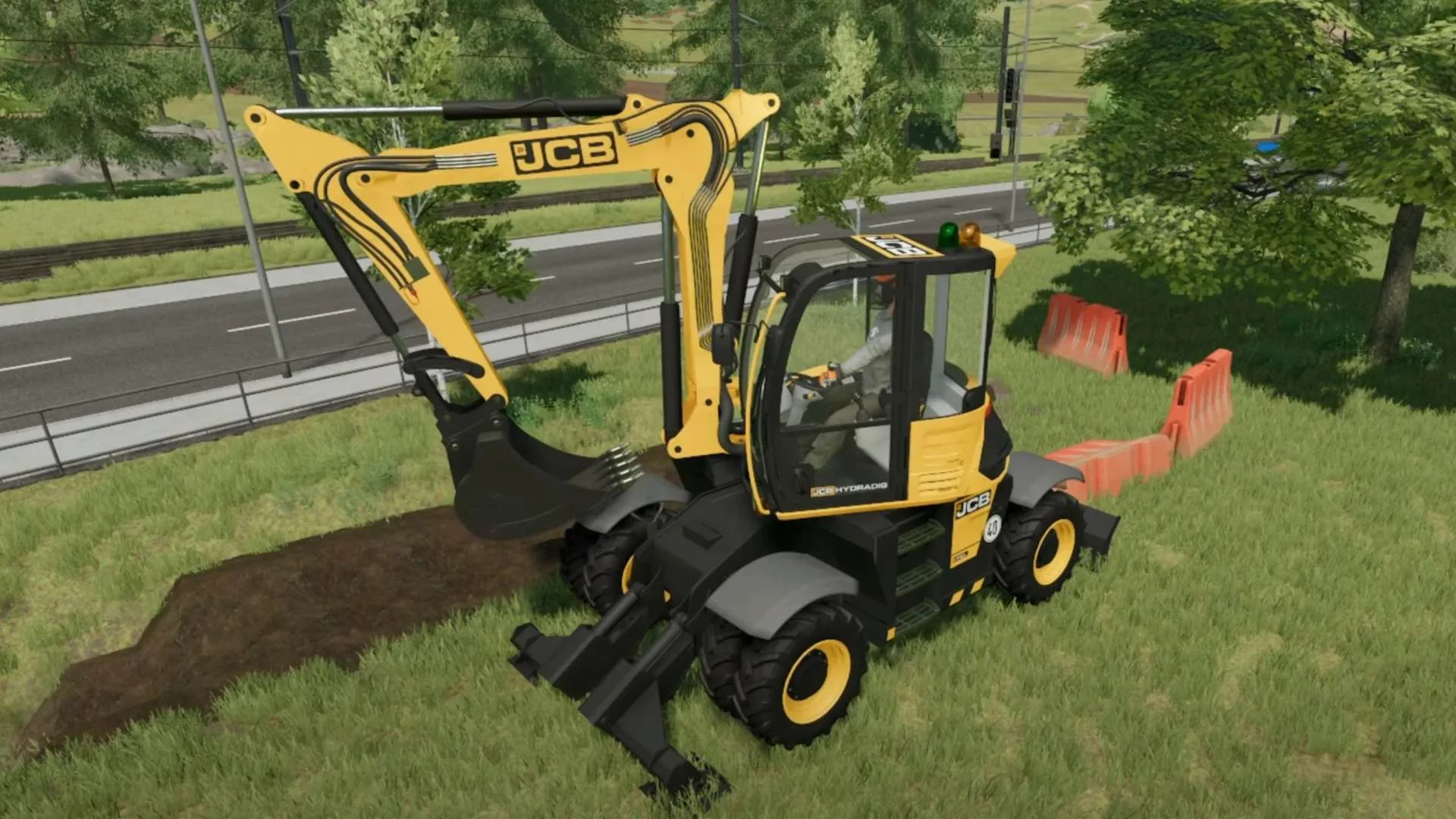 JCB Hydradig 110W v1.0.2 FS22 FS22 Mod Free Download