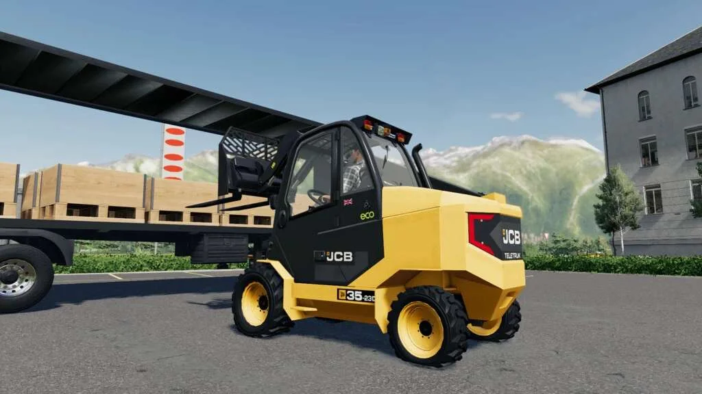 JCB Teletruk v1.0 FS22 FS22 Mod Free Download
