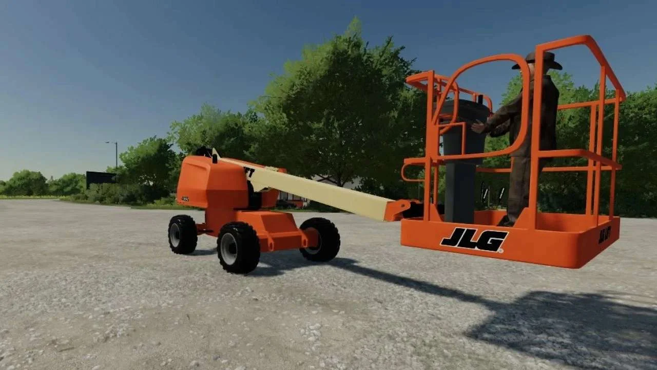 JLG 400S Telescopic Lift v1.0 FS22 FS22 Mod Free Download