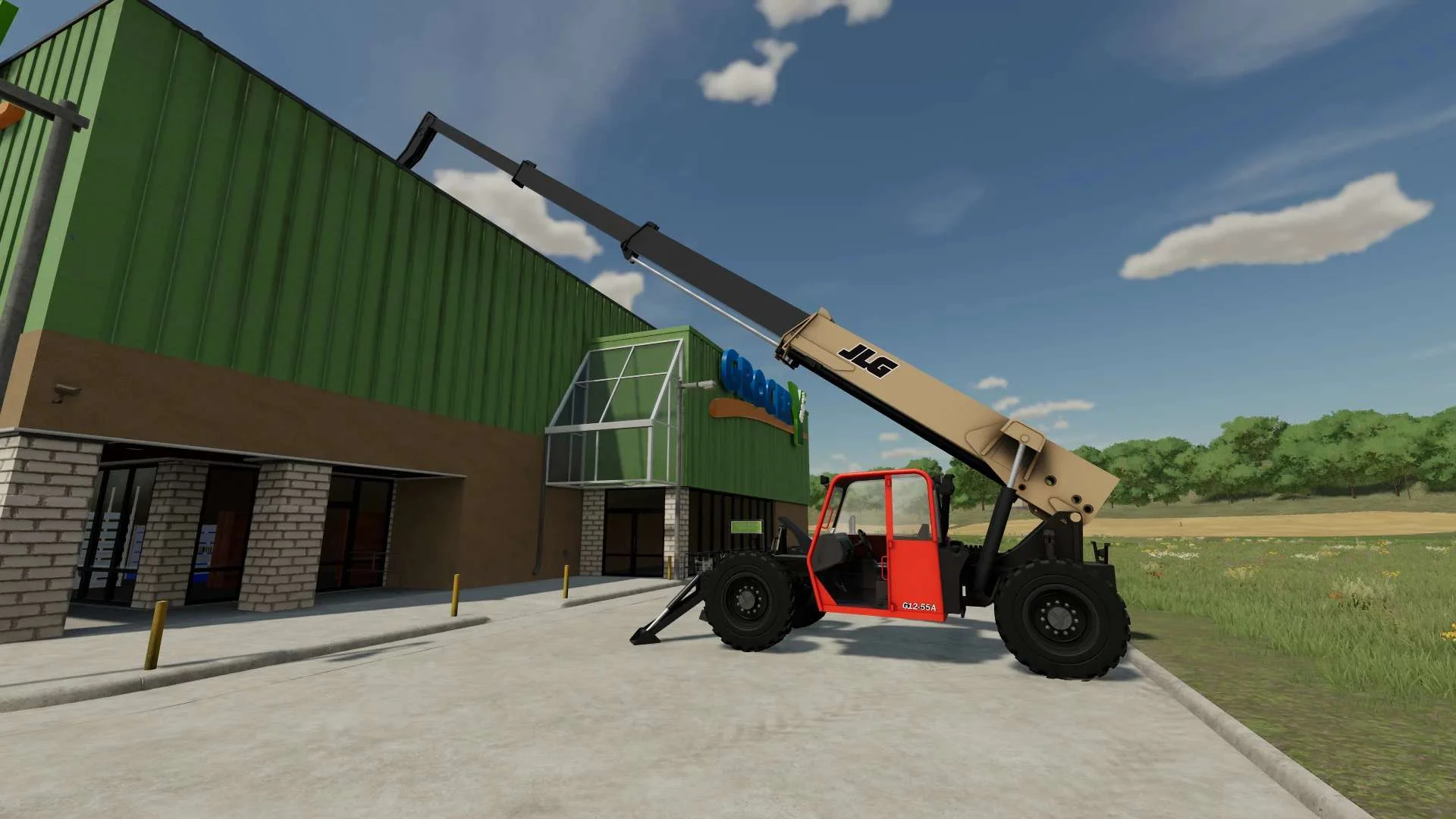 JLG G12-55A v1.0 FS22 FS22 Mod Free Download