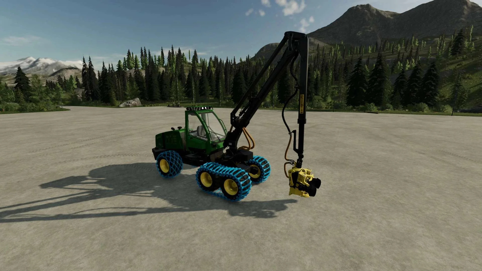 John Deere 1070D v1.0 FS22 FS22 Mod Free Download