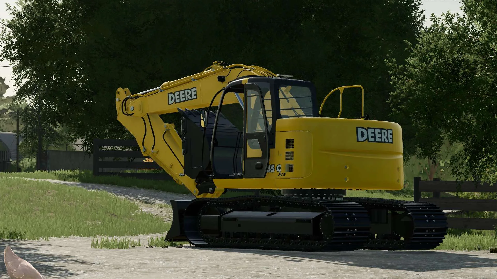 John Deere 135C v1.0 FS22 FS22 Mod Free Download
