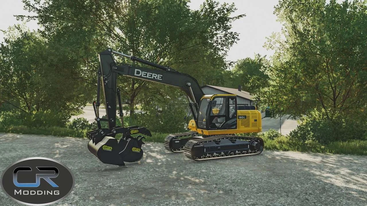John Deere 180G v1.0.0.1 FS22 FS22 Mod Free Download