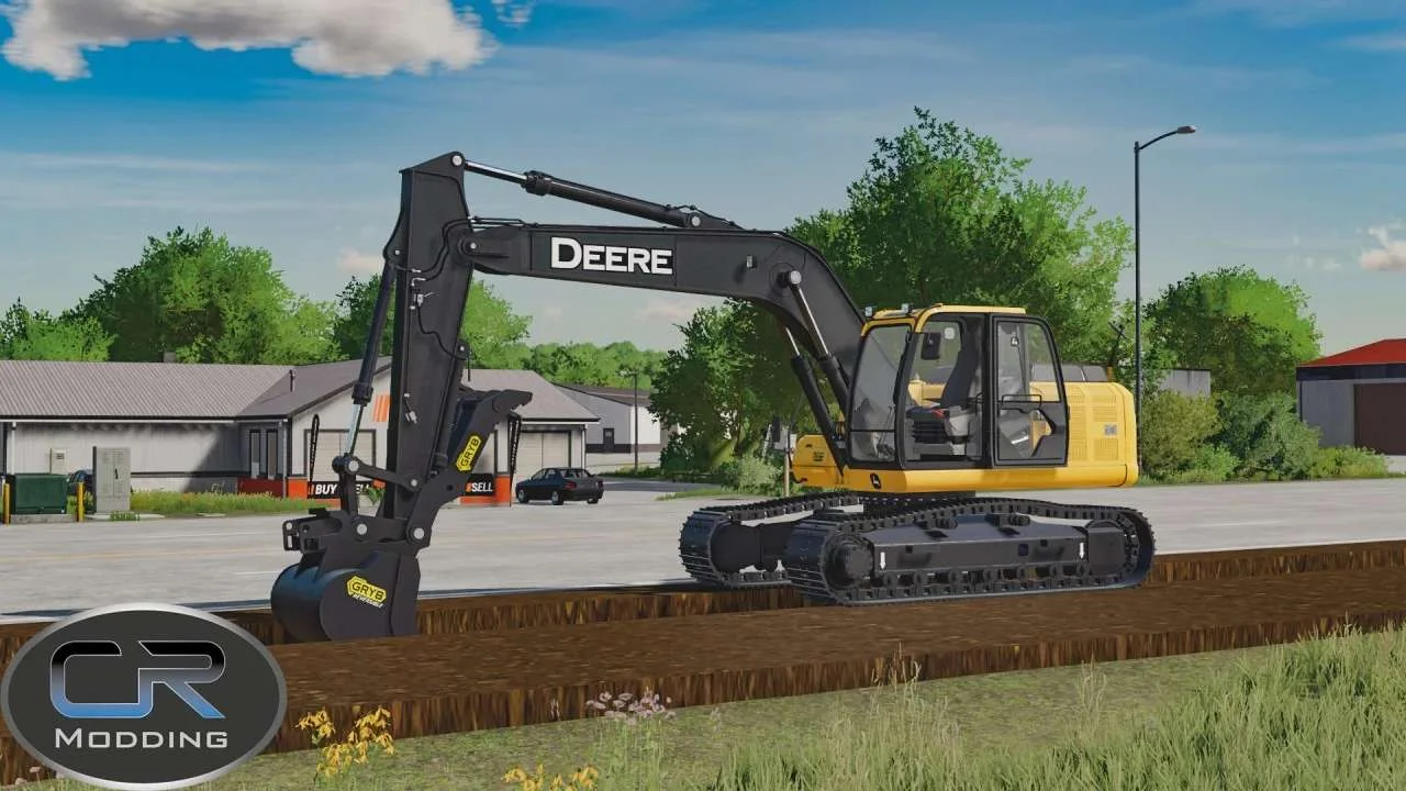 John Deere 180G v1.0 FS22 FS22 Mod Free Download