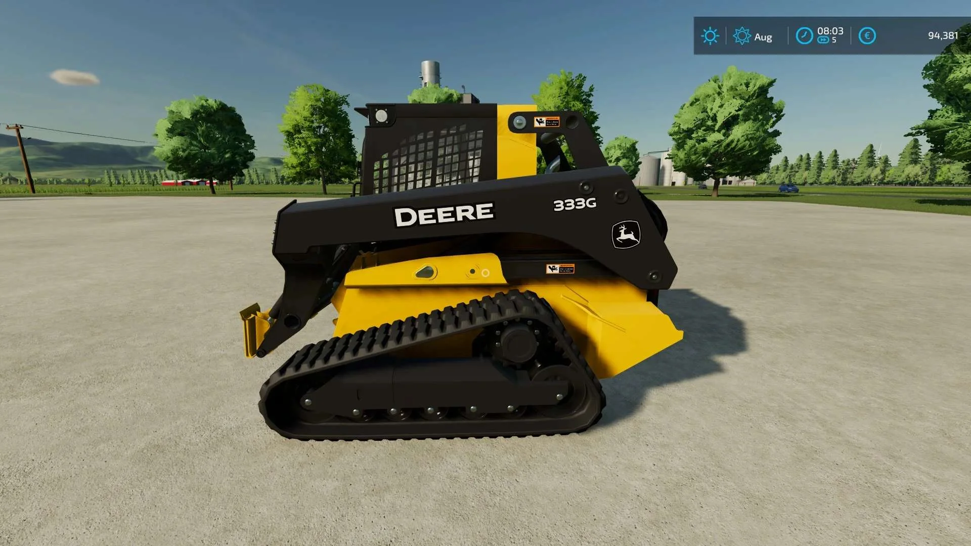 John Deere 333g v1.0 FS22 FS22 Mod Free Download