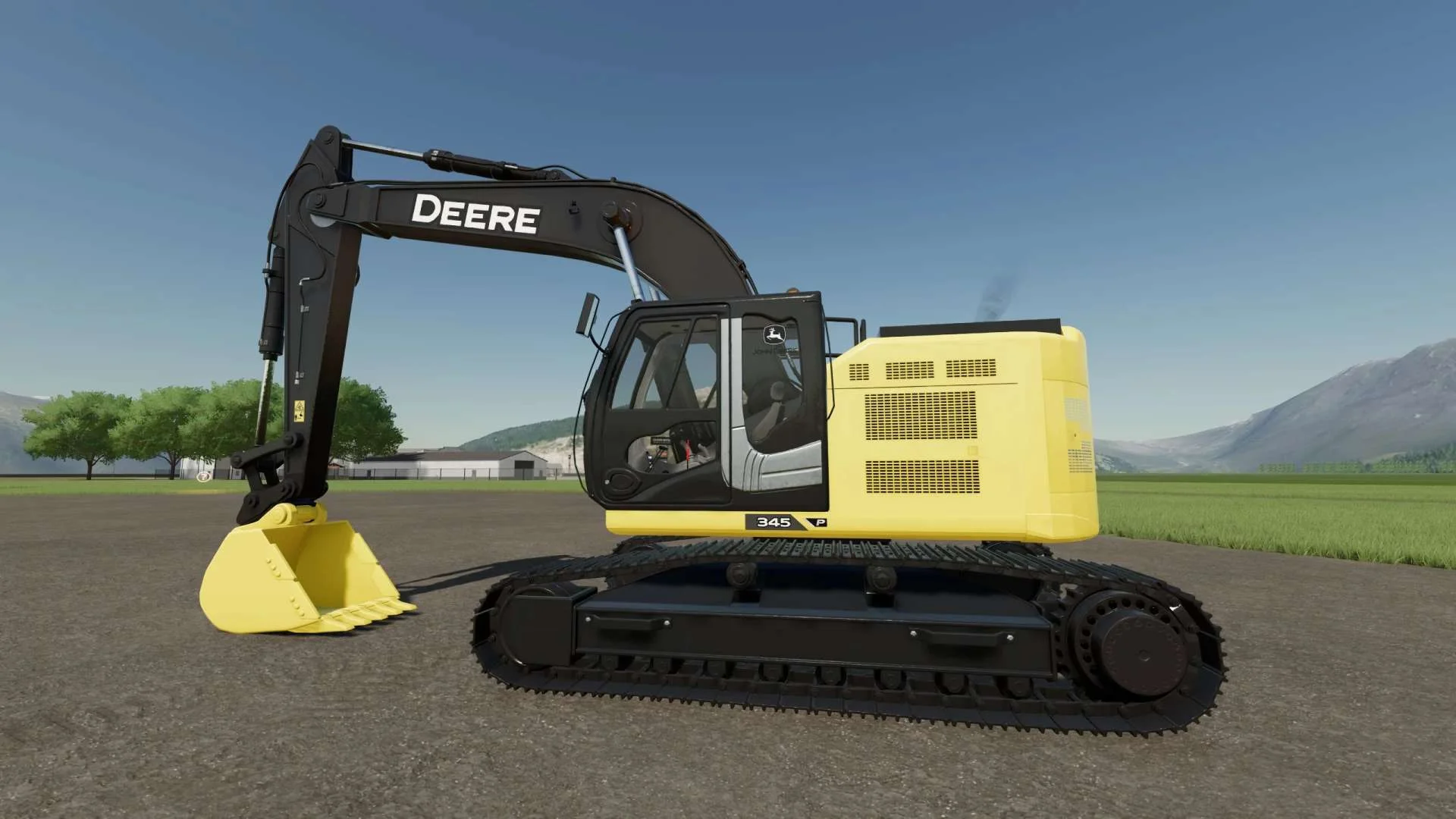 John Deere 345 P-Tier v1.0 FS22 FS22 Mod Free Download