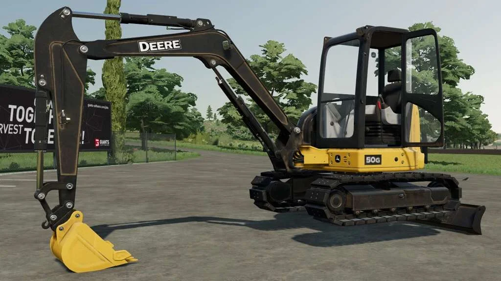 John Deere 50G v1.0 FS22 FS22 Mod Free Download