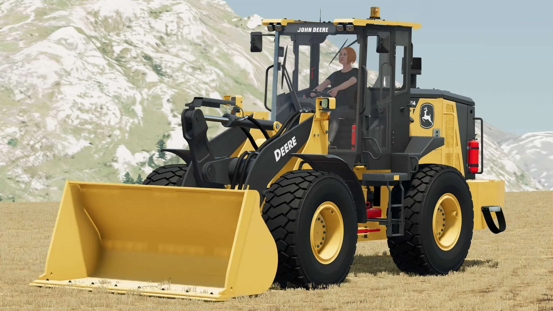 John Deere 544G v1.0 FS22 FS22 Mod Free Download