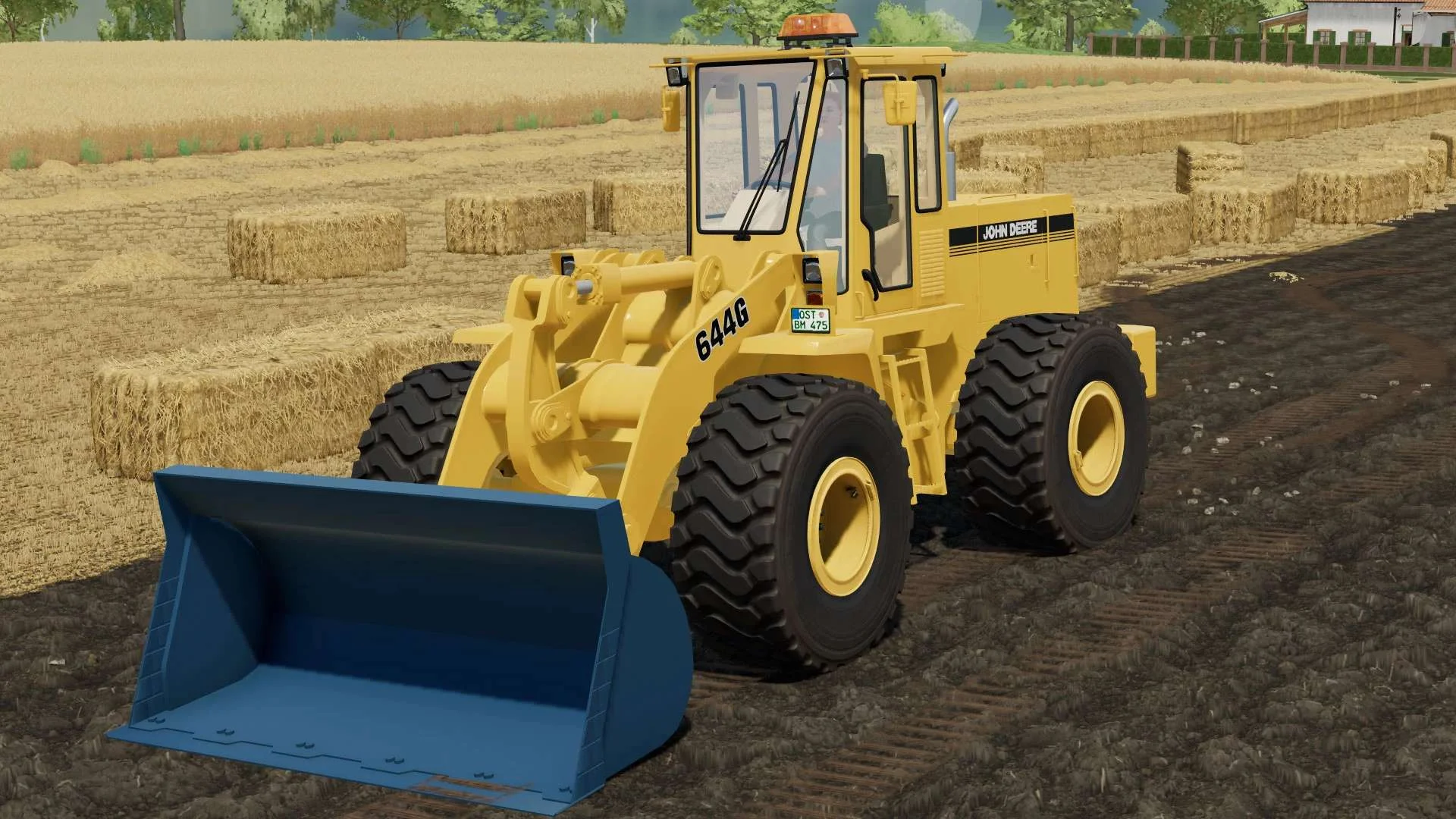 John Deere 644G v1.0 FS22 FS22 Mod Free Download