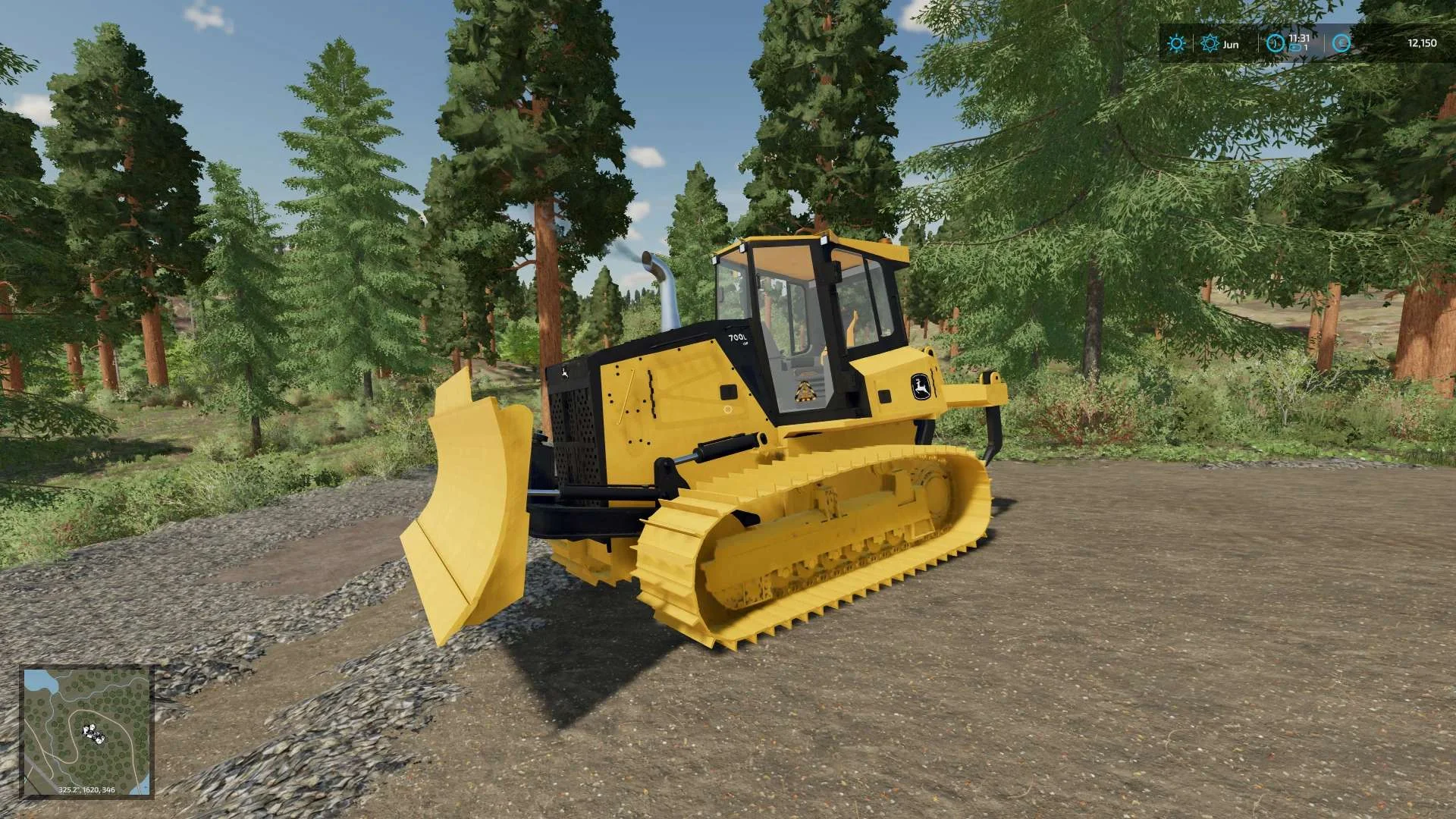 John Deere 700L V1.0 FS22 FS22 Mod Free Download