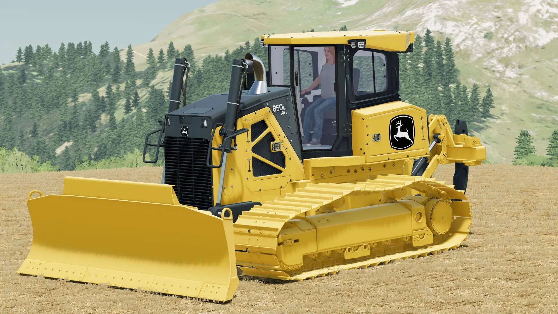 John Deere 850L v2.0 FS22 FS22 Mod Free Download