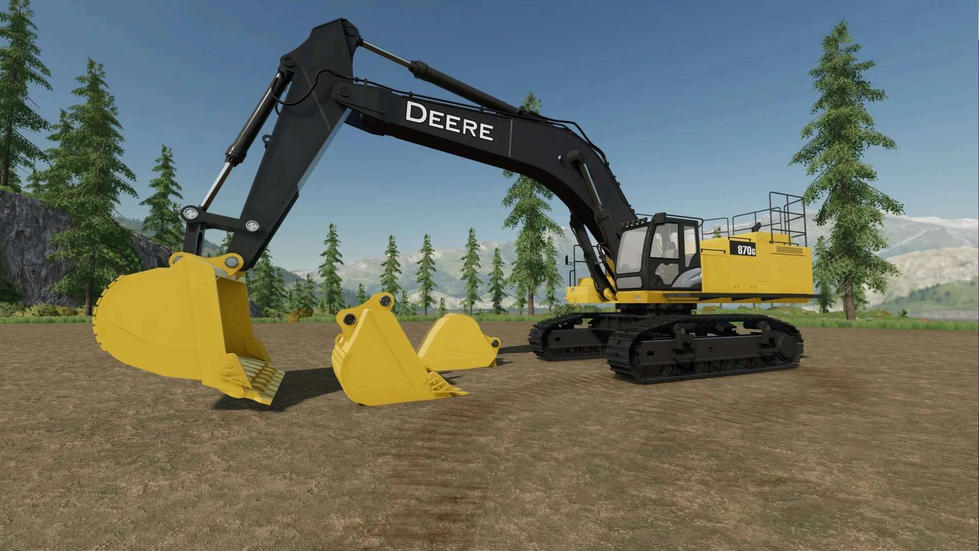 John Deere 870G v1.0 FS22 FS22 Mod Free Download