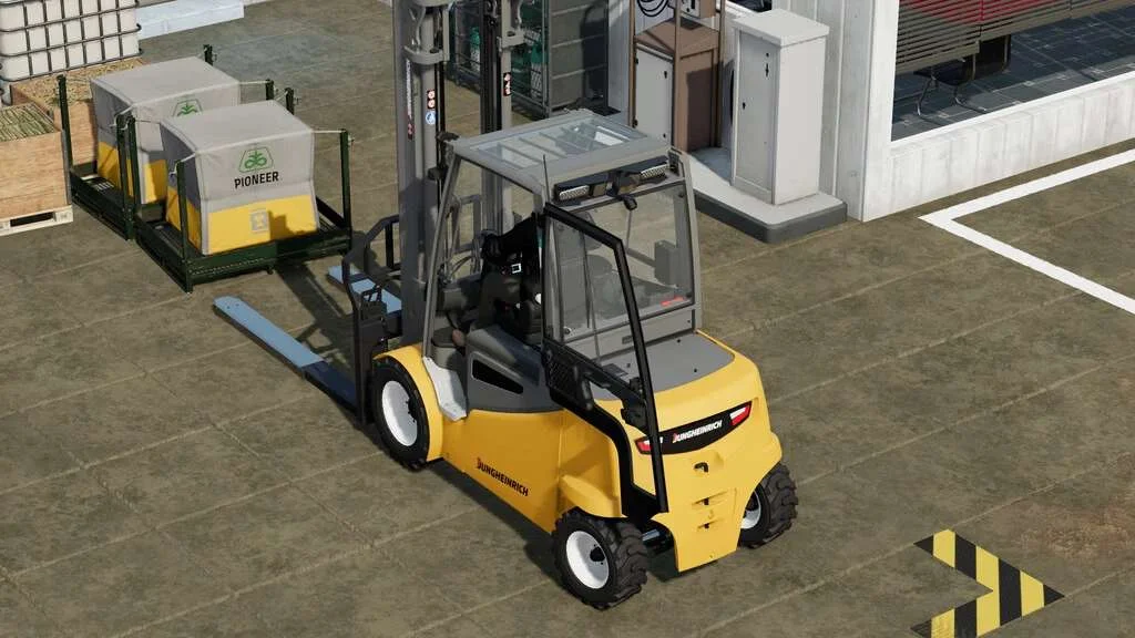 Jungheinrich EFG S50 Telefork v1.0 FS22 FS22 Mod Free Download