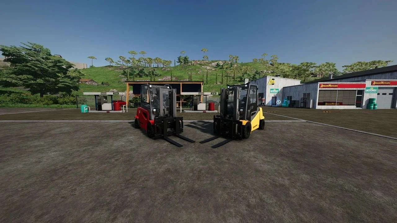 Jungheinrich electric/diesel forklift v1.0 FS22 FS22 Mod Free Download