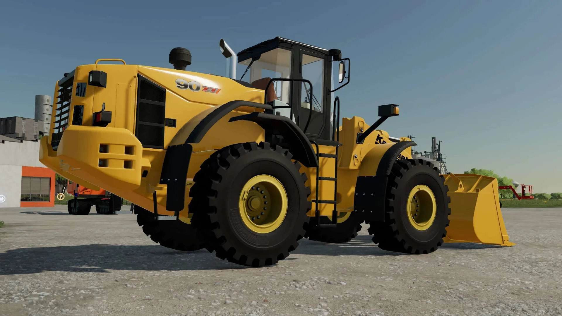 Kawasaki 90Z7 Wheel Loader v1.0 FS22 FS22 Mod Free Download