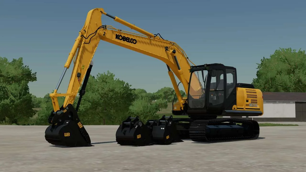 Kebelco sk210 Edit / fix v1.0 FS22 FS22 Mod Free Download