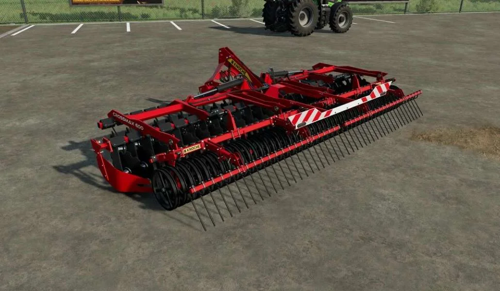 Knoche CROSSMAX 600 v1.0 FS22 FS22 Mod Free Download